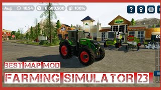 Farming Simulator 23 New Map Mod FS 23 New Mod farminggames farming gaming fs23mods [upl. by Kreindler]