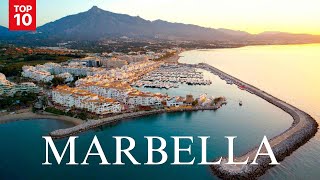 Top 10 Things to Do See amp Eat in Marbella  Ultimate Travel Guide to Spain 🇪🇸 [upl. by Rebmaed985]