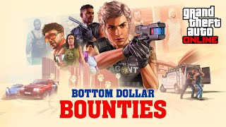 GTA Online Bottom Dollar Bounties DLC  Walkthrough No Commentary [upl. by Keely]