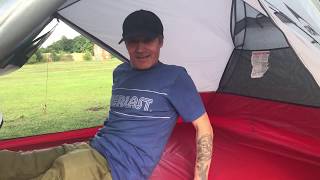 MSR ELIXIR 3 person tent review [upl. by Gillan284]