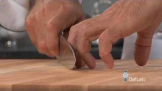 How to Hold a Knife  Properly Using a Chefs Knife [upl. by Schriever]