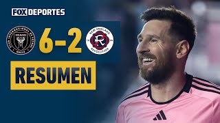 🤩👏 MESSI HACE HISTORIA CON INTER MIAMI  Inter Miami 62 New England Revolution  HIGHLIGHTS  MLS [upl. by Aeslek]