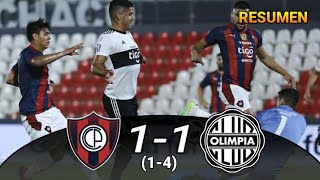 Cerro Porteño vs Olimpia 11 14 PENALES TORNEO CLAUSURA 2020  Cuartos de final  Resumen [upl. by Zillah]