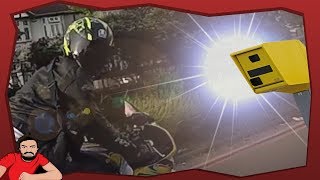 Biker wheelies past speed camera UK EPIC MOTORBIKE MOMENTS 2018 [upl. by Maggi]