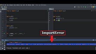 How to Fix  “ImportError Cannot import name X” in Python [upl. by Amairam]