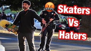 🛹SKATERS Vs HATERS🤬 2021  Karen Vs Skateboarders😂 MUST WATCH😳 FUNNY [upl. by Kilam]