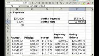 How to make a Fixed Rate LoanMortgage Calculator in Excel [upl. by Matthaus750]