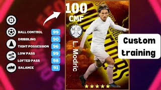 Best Guide to max level up Modric  point shop card  in Efootball 2024 [upl. by Hwu]