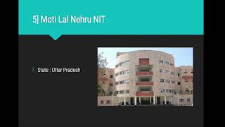 Top NIT Colleges INDIA [upl. by Voleta453]