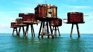 Maunsell Forts Red Sands Towers amp SS Richard Montomery [upl. by Auguste]