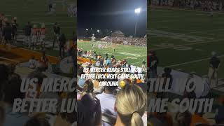 Mercer Football Game 😮‍💨 We Pressure ‼️ 2024 football foryou mercerbears georgia friendship [upl. by Acinnod]