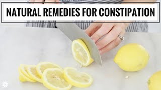 8 Natural Remedies For Constipation  Health amp Wellness  Healthy Grocery Girl [upl. by Emmeline898]