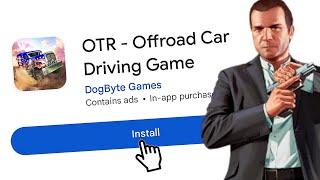 Trying OFFROAD Games From Playstore  OTR  offroad Car Driving Game [upl. by Peedus]