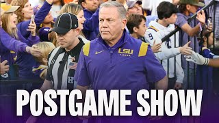 LSU vs Alabama Postgame Show [upl. by Anifares]