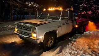 1986 Chevy C30 350 with 4 speed manual [upl. by Edivad]