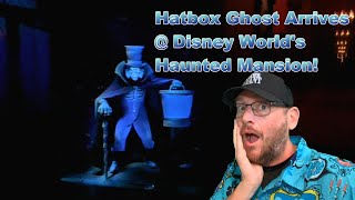 The Hatbox Ghost has Arrived at Disney Worlds Haunted Mansion Full Ride POV [upl. by Atnahs]