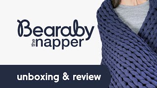 Bearaby Napper Weighted Blanket Review [upl. by Neryt]