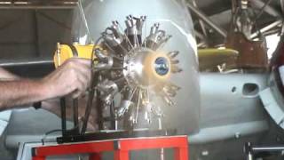 Claytons 9 CYLINDER RADIAL ENGINE [upl. by Asertal]