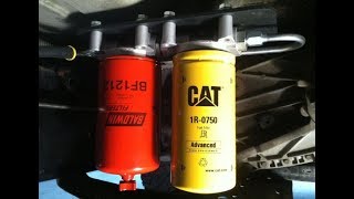 Installed a Dual Fuel Filter kit in my Cummins Detailed How To [upl. by Ummersen]