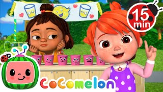 Summer Lemonade Stand with my BFF  MORE CoComelon Nursery Rhymes amp Kids Songs [upl. by Edmonda758]