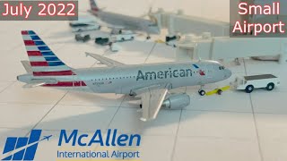 SMALL AIRPORT McAllen Miller International Airport Update 1  July 2022 [upl. by Awra]