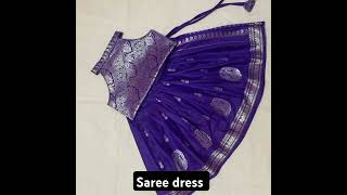 saree dress designeroutfit indiafashionweek dress indiakafashioncapital [upl. by Fasto]