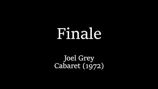 Finale  Cabaret 1972  Joel Grey  VOST [upl. by Cahra]