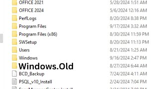 Delete Windowsold folder from Windows 781011 [upl. by Ailecra215]