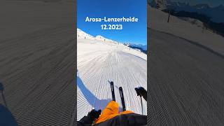 Ski Arosa  Lenzerheide Switzerland 122023 [upl. by Carolann387]