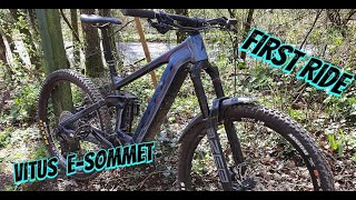 Vitus ESommet VRS first ride Fod mtb [upl. by Pejsach]