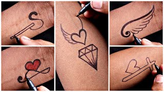 best temporary tattoo ideas for girls  simple Tattoo designs [upl. by Ramma]