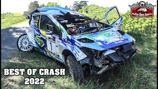 BEST OF RALLY 2022  CRASHES amp MISTAKES [upl. by Aw744]