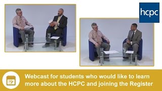 HCPC Webcast for Students [upl. by Tterb]