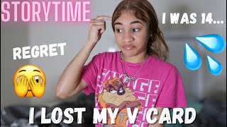 STORYTIME HOW I LOST MY V CARD AT 14 💦🫣 MUST WATCH [upl. by Tu]