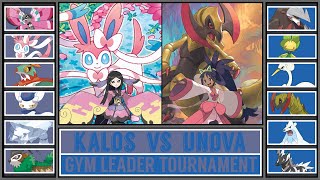 KALOS vs UNOVA  Pokémon Gym Leader Tournament Battle 3 [upl. by Natale525]