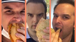 Everything I Ate In Israel  Pizza Sushi Ice Cream Crepe amp more  Amir Rimer Compilation 002 [upl. by Alled672]