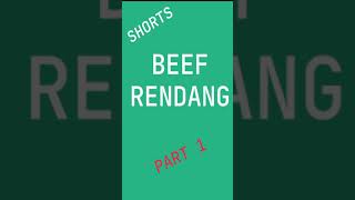 How To Make A Beef Rendang Paste shorts [upl. by Llevram]