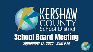 Kershaw County School Board Meeting [upl. by Ferdy]