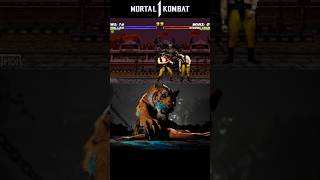 Mortal Kombat Kung Lao Animality Evolution 🐯 [upl. by Isiah]