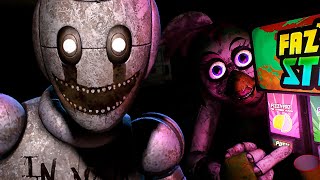 Five Nights at Freddys 2 Gameplay Foxy Attacks Getting Past The First Night Mini Game [upl. by Sadoc170]