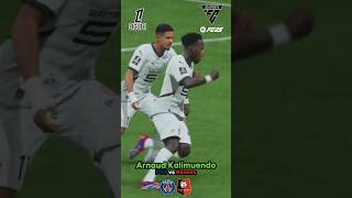 ARNAUD KALIMUENDO SCORES PSG vs Rennes [upl. by Dagnah655]