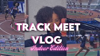 FIRST TRACK MEET VLOG  2023 Indoor Season  Rutgers Holiday Classic [upl. by Imer]