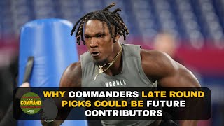 Why The Commanders Late Round Picks Could Be Future Contributors  Take Command [upl. by Galatea760]