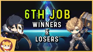 COMPILATION  All 6th job Winners and Losers  MapleStory [upl. by Bernadene]