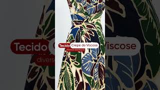 O Tecido Crepe de Viscose é a escolha perfeita para quem deseja criar peças leves [upl. by Aicatsanna281]