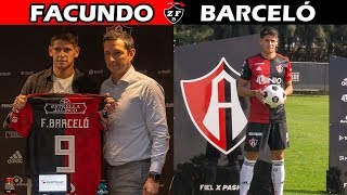 Nuevo DELANTERO de ATLAS  Presentación de Facundo Barceló [upl. by Belac]