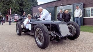 Double Twelve 2012 VSCC amp Brooklands Museum PART 1 [upl. by Nassah]