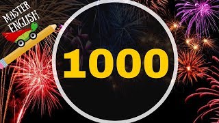 1000 كلمة شائعة في الإنجليزية في فيديو واحد أتقن الإنجليزية Master English [upl. by Akehsar994]