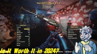 The Alien Disintegrator  Is It Worth It  Fallout 76 Weapon Guides [upl. by Elegna]