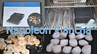 NAPOLEON CAST IRON Plancha  UNBOXING REVIEW amp TRY OUT [upl. by Richart]